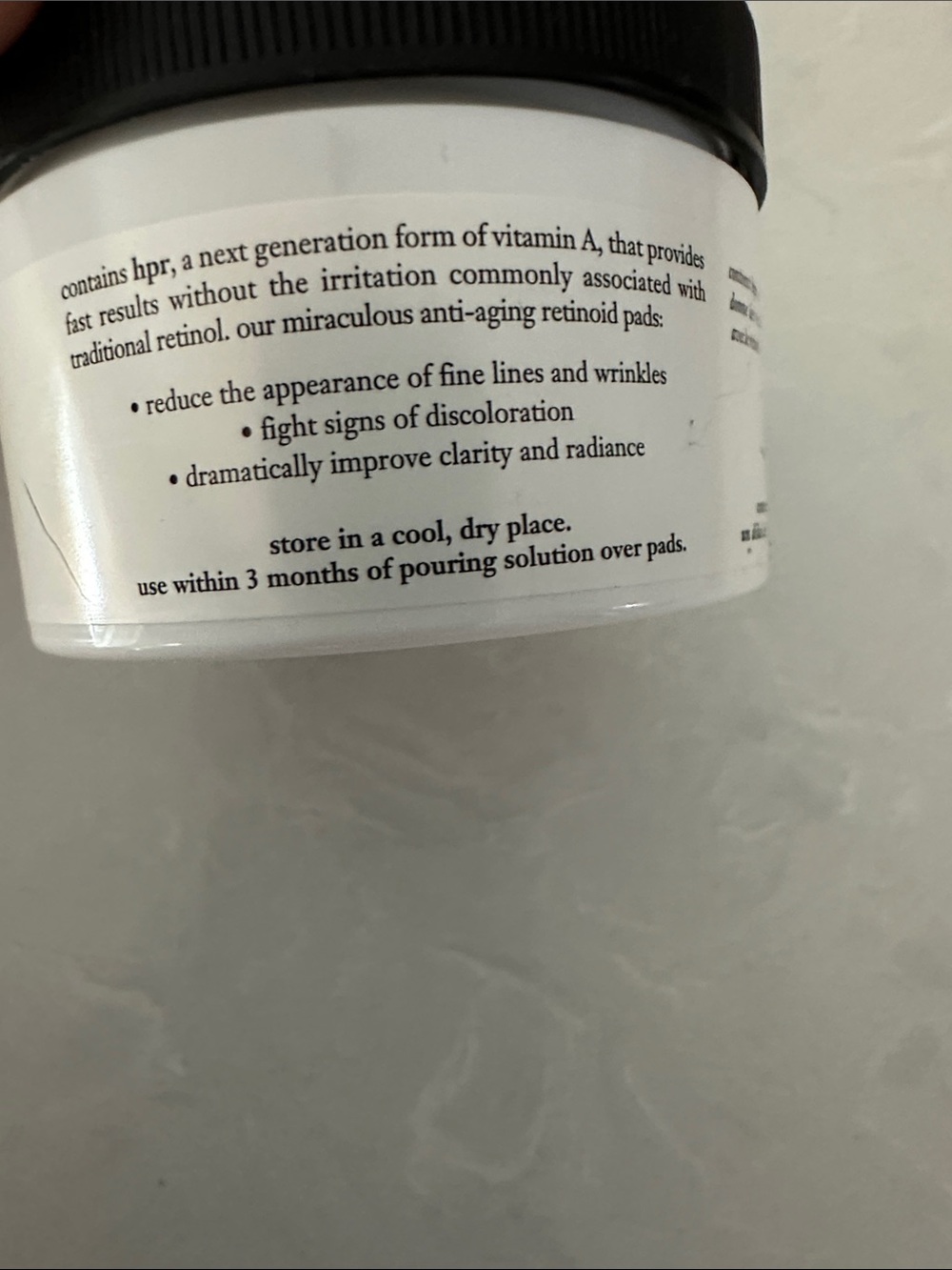 Philosophy Miracle Worker Anti-Aging Moisturizer Retinol 60 Pads/ 2 oz Solution - Picture 5 of 9